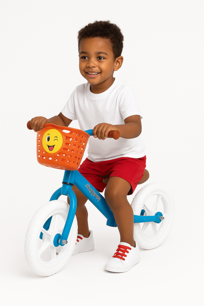 niño bicicleta sin pedal