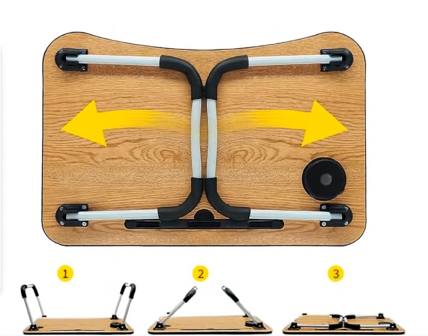 mesa plegada para pc